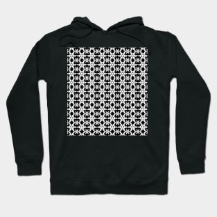 Snowflakes seamless pattern Hoodie